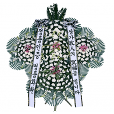 근조5단화환